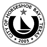City of Horseshoe Bay
